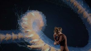 Through film, sound and dance, the artist’s continuing investigative project takes audiences on a journey to the deep, focusing on the environmental issue of deep-sea mining