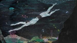 Spanning four centuries and diverse cultures, this show of more than 7o works, including paintings, prints, drawings and objects, explores the mysteries and myths of the world beneath our oceans